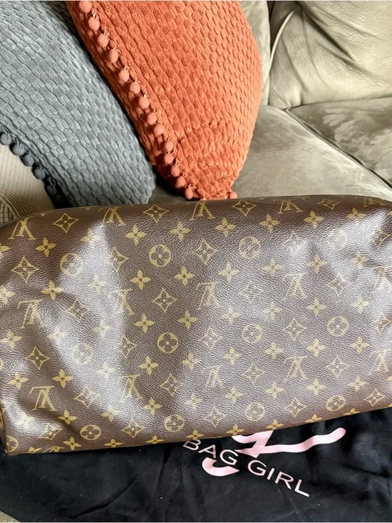 Louis Vuitton Brown Monogram Speedy 40 in VGUC. - Picture 6 of 8